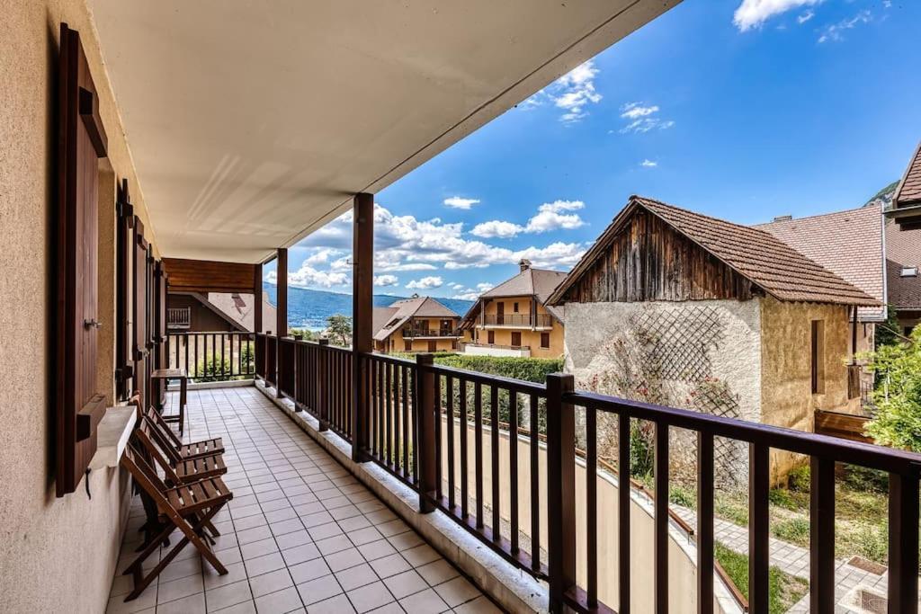 Charmant Appartement Lac D'Annecy / Ski - 6 Pers Мантон-Сен-Бернар Екстер'єр фото