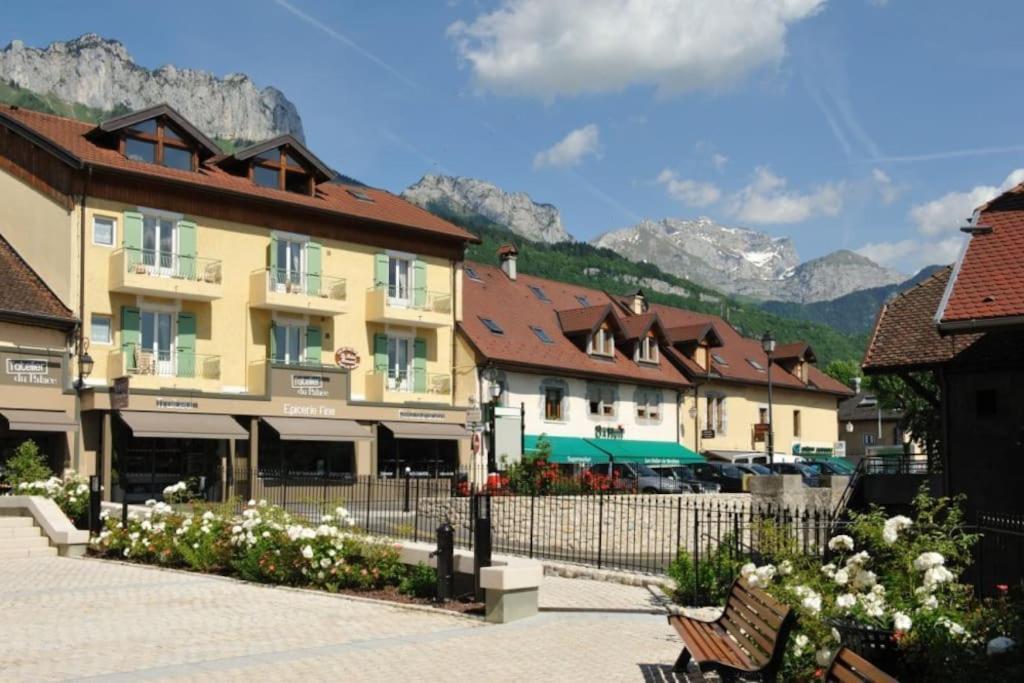 Charmant Appartement Lac D'Annecy / Ski - 6 Pers Мантон-Сен-Бернар Екстер'єр фото